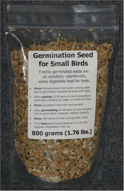 Germination Seeds Small Birds, 800 g (1.75 lbs)